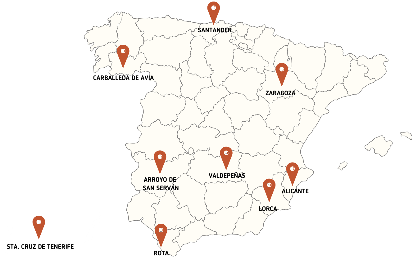 Mapa FEMP
