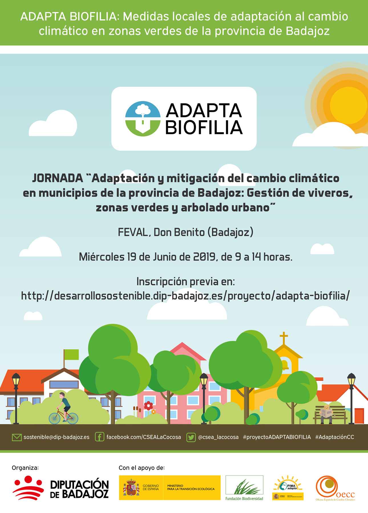 Cartel Adapta Biofilia